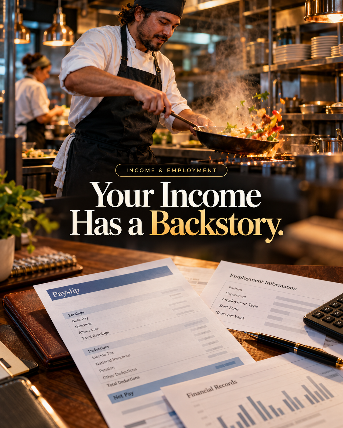 Lay Every Commitment on the Table — debt documents at a banquet